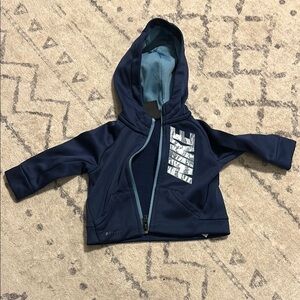 Nike Kids Navy Blue Hoodie Jacket